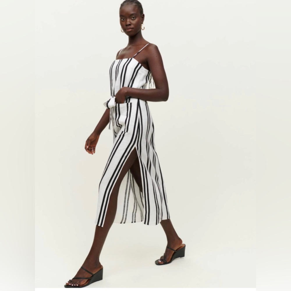 Reformation Daphne Linen Dress